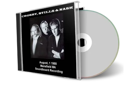 Artwork Cover of Csn 1988-08-01 CD Mansfield Soundboard
