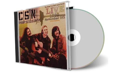 Artwork Cover of Csn 1989-11-08 CD Santa Cruz Soundboard