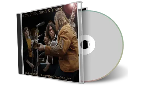 Artwork Cover of Csny 1970-06-06 CD New York City Audience