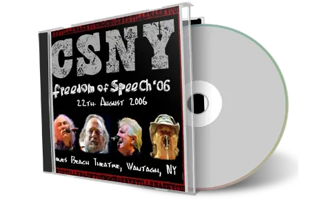 Artwork Cover of Csny 2006-08-22 CD Wantagh Audience