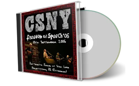 Artwork Cover of Csny 2006-09-10 CD Pittsburgh Audience