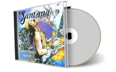 Artwork Cover of Carlos Santana 1969-10-21 CD Cincinnati Soundboard