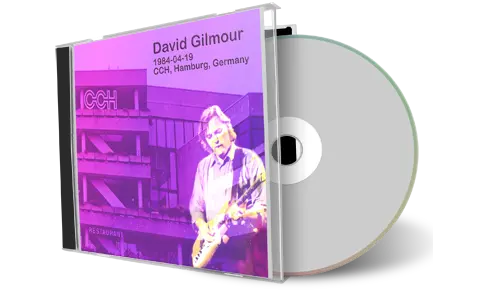 Artwork Cover of David Gilmour 1984-04-19 CD Hamburg Audience