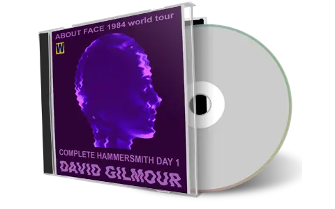 Artwork Cover of David Gilmour 1984-04-28 CD London Soundboard