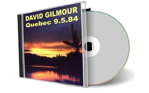 Artwork Cover of David Gilmour 1984-05-09 CD Quebec Audience