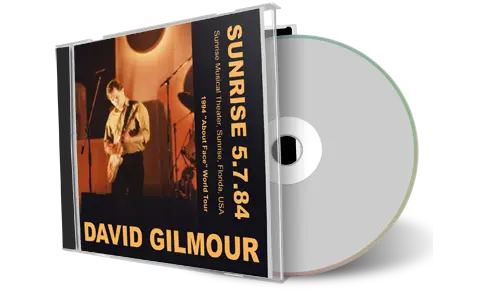 Artwork Cover of David Gilmour 1984-07-05 CD Sunrise Audience