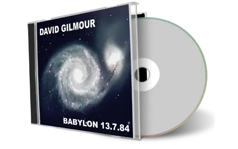 Artwork Cover of David Gilmour 1984-07-13 CD Babylon Audience