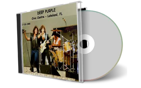 Artwork Cover of Deep Purple 1985-03-17 CD Lakeland Audience