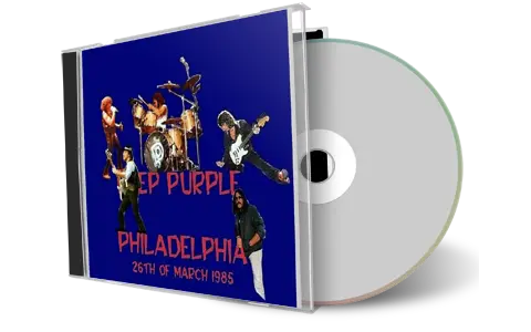 Artwork Cover of Deep Purple 1985-03-26 CD Philadelphia Audience