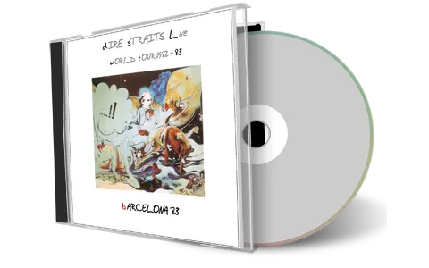 Artwork Cover of Dire Straits 1983-07-01 CD Barcelona Audience