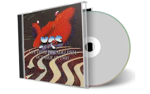Artwork Cover of Yes 1980-10-17 CD Philadelphia Audience