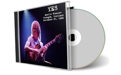 Artwork Cover of Yes 1980-11-27 CD Glasgow Audience
