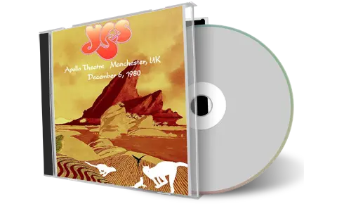 Artwork Cover of Yes 1980-12-06 CD Manchester Audience