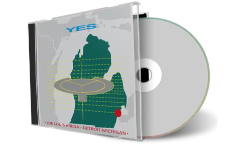 Artwork Cover of Yes 1984-03-04 CD Detroit Audience