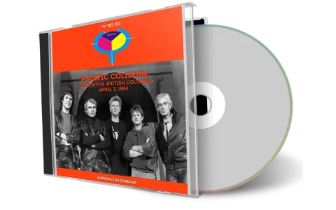 Artwork Cover of Yes 1984-04-02 CD Vancouver Audience