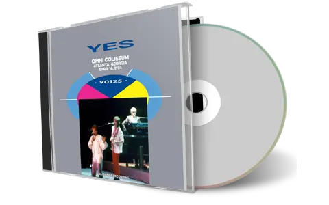 Artwork Cover of Yes 1984-04-16 CD Atlanta Audience
