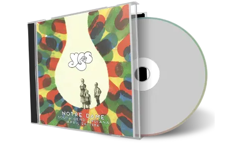 Artwork Cover of Yes 1984-04-26 CD South Bend Audience