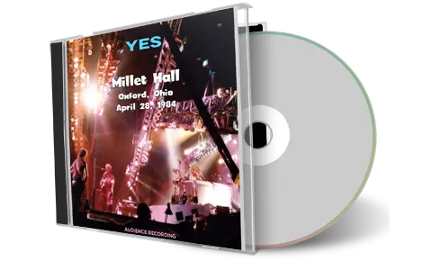 Artwork Cover of Yes 1984-04-28 CD Oxford Audience