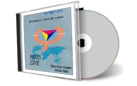 Artwork Cover of Yes 1984-04-29 CD Erie Audience