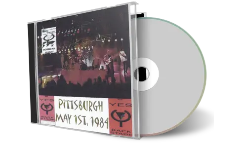 Artwork Cover of Yes 1984-05-01 CD Pittsburgh Audience
