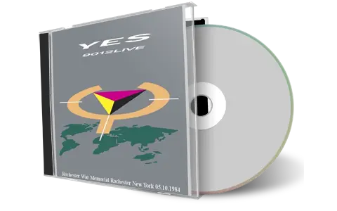 Artwork Cover of Yes 1984-05-10 CD Rochester Audience