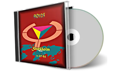 Artwork Cover of Yes 1984-06-11 CD Stockholm Audience