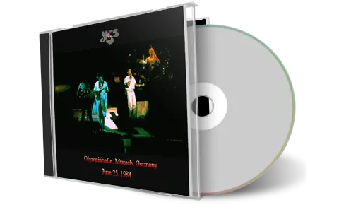 Artwork Cover of Yes 1984-06-25 CD Munchen Audience