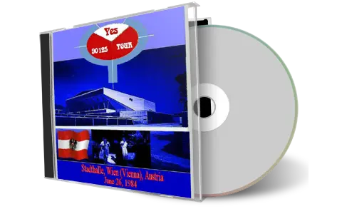 Artwork Cover of Yes 1984-06-26 CD Wien Audience