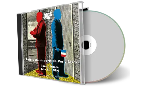 Artwork Cover of Yes 1984-07-08 CD Paris Audience