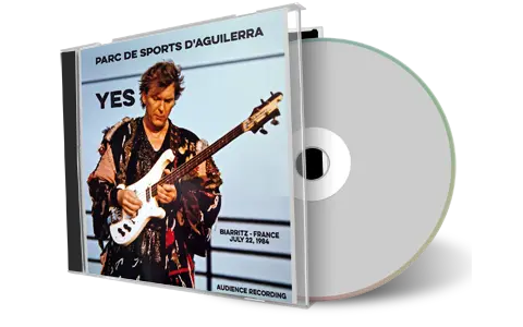 Artwork Cover of Yes 1984-07-22 CD Biarritz Audience