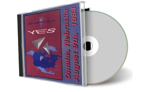 Artwork Cover of Yes 1984-08-09 CD Omaha Audience