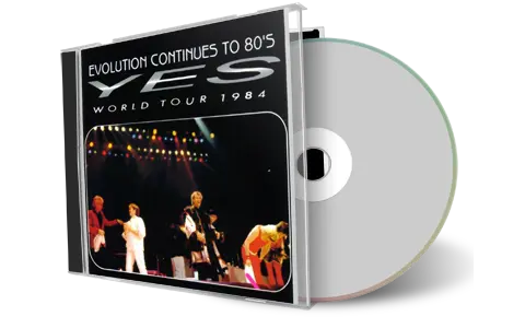 Artwork Cover of Yes 1984-09-07 CD Boston Audience