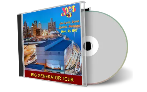 Artwork Cover of Yes 1987-11-21 CD Detroit Audience