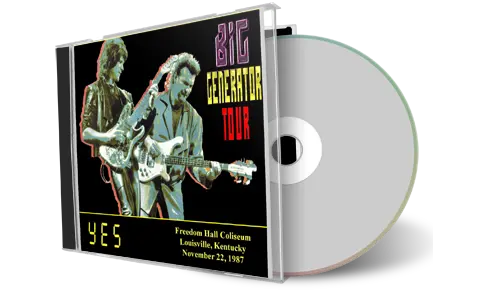Artwork Cover of Yes 1987-11-22 CD Louisville Audience
