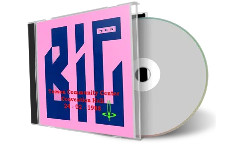 Artwork Cover of Yes 1988-02-24 CD Tucson Audience