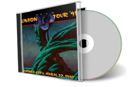 Artwork Cover of Yes 1991-04-22 CD Quebec City Audience