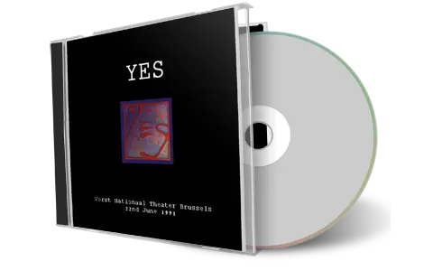Artwork Cover of Yes 1991-06-22 CD Brussel Audience