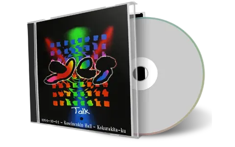 Artwork Cover of Yes 1994-10-01 CD Kokurakita-Ku Audience