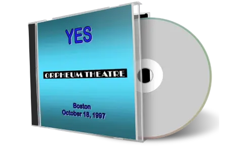 Artwork Cover of Yes 1997-10-18 CD Boston Audience