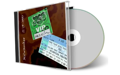 Artwork Cover of Yes 1997-11-15 CD Milwaukee Audience