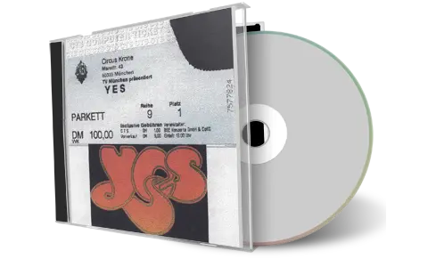 Artwork Cover of Yes 1998-04-03 CD Munchen Audience