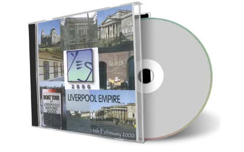 Artwork Cover of Yes 2000-02-14 CD Liverpool Audience