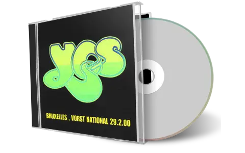 Artwork Cover of Yes 2000-02-29 CD Brussel Audience