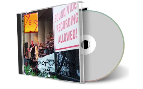 Artwork Cover of Yes 2000-07-08 CD Chicago Audience