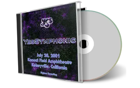 Artwork Cover of Yes 2001-07-28 CD Kelseyville Audience