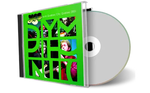 Artwork Cover of Yes 2001-08-26 CD Quebec City Audience