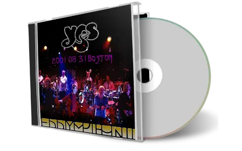 Artwork Cover of Yes 2001-08-31 CD Boston Audience