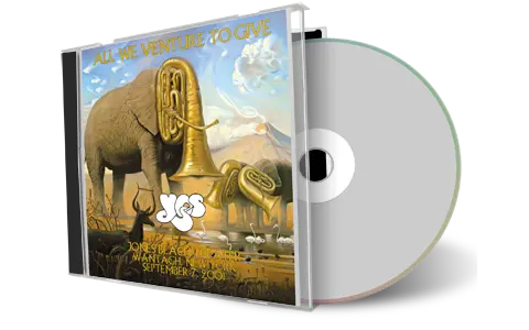 Artwork Cover of Yes 2001-09-07 CD Wantagh Audience