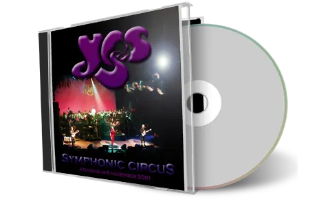 Artwork Cover of Yes 2001-11-06 CD Stockholm Audience