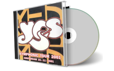Artwork Cover of Yes 2001-11-21 CD Amsterdam Audience